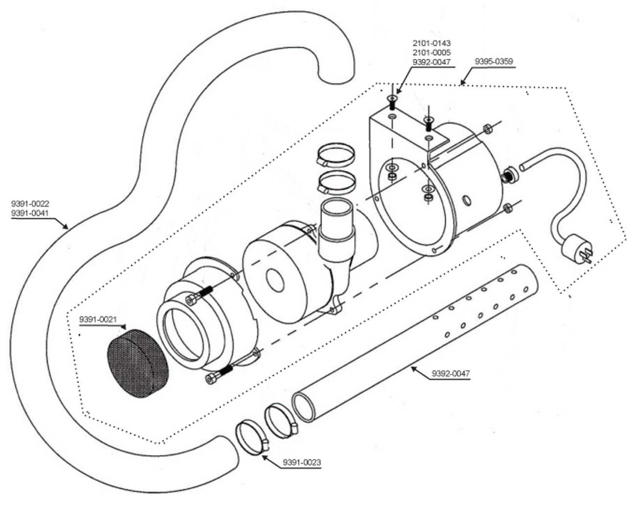 blower motor parts diagram