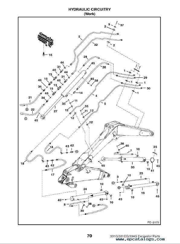 bobcat 334 parts diagram