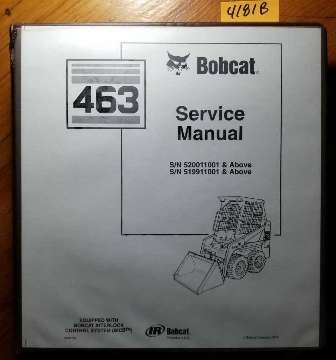 bobcat 463 parts diagram