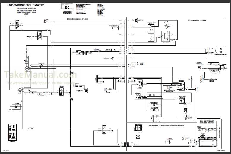 bobcat 463 parts diagram