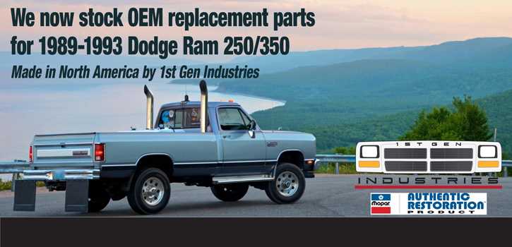 body dodge ram oem parts diagram