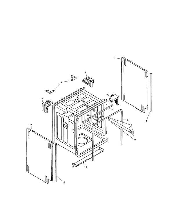 bosch silence plus 44 dba parts diagram