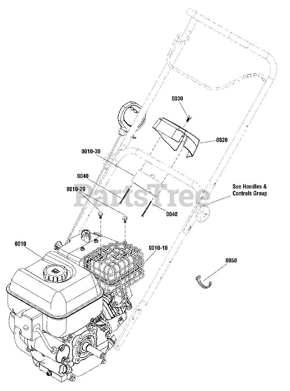 briggs and stratton 1022 snowblower parts diagram