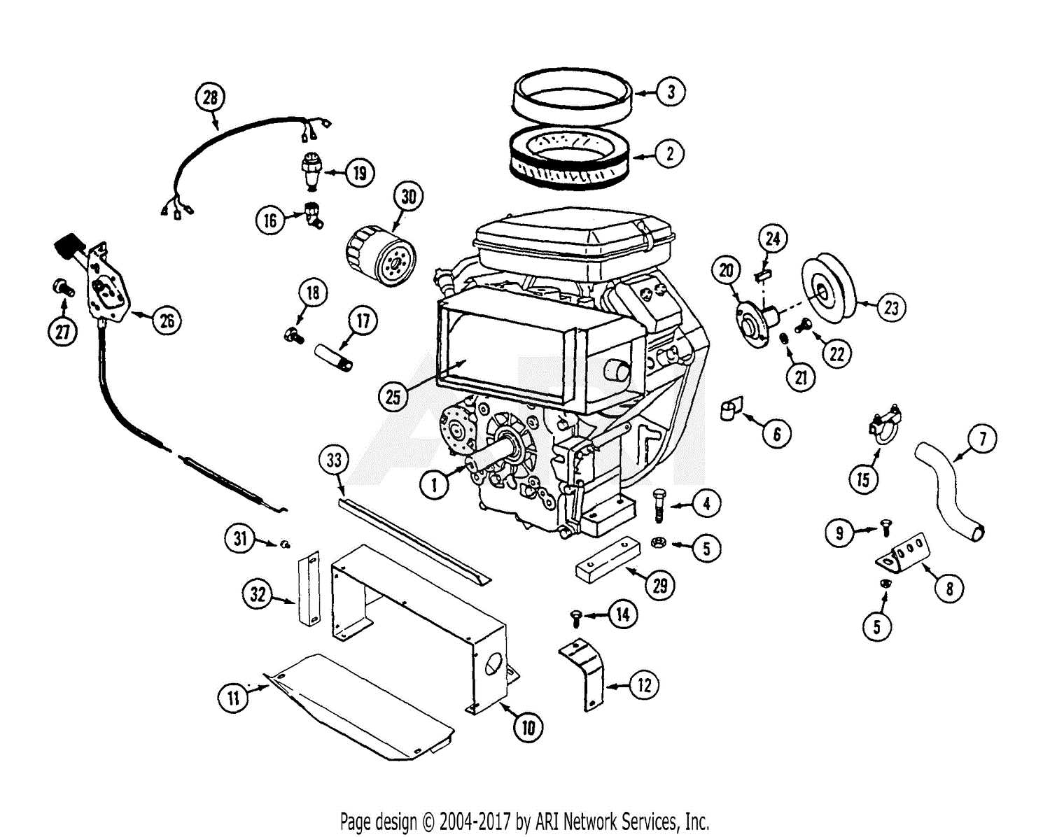 briggs and stratton 20 hp v twin parts diagram