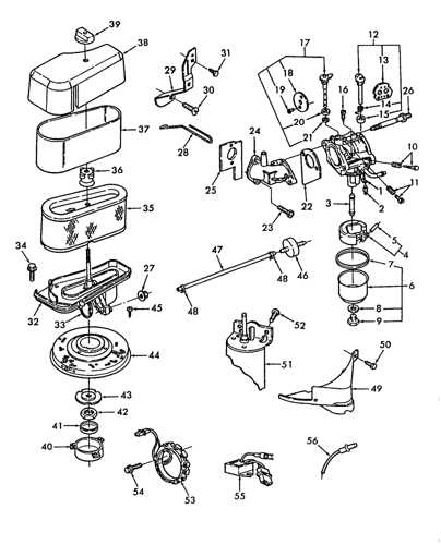 briggs and stratton 6.5 hp engine vertical shaft parts diagram