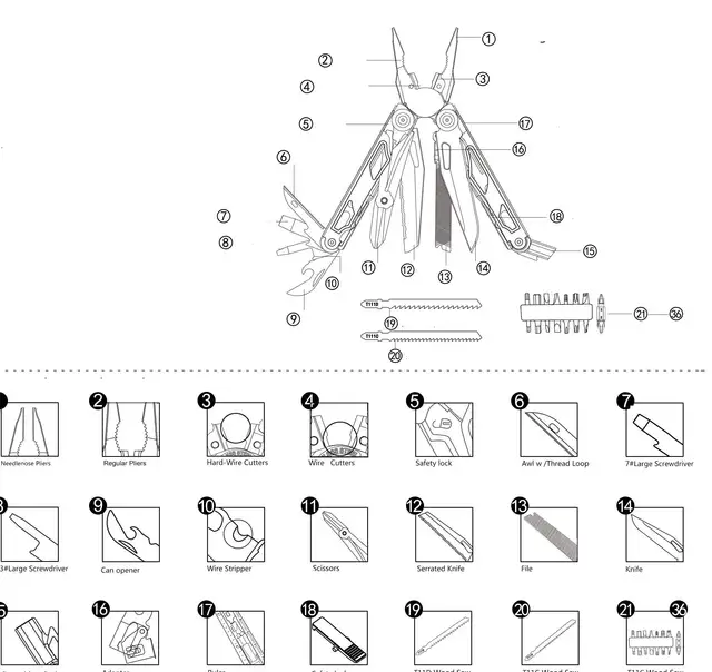 can opener parts diagram