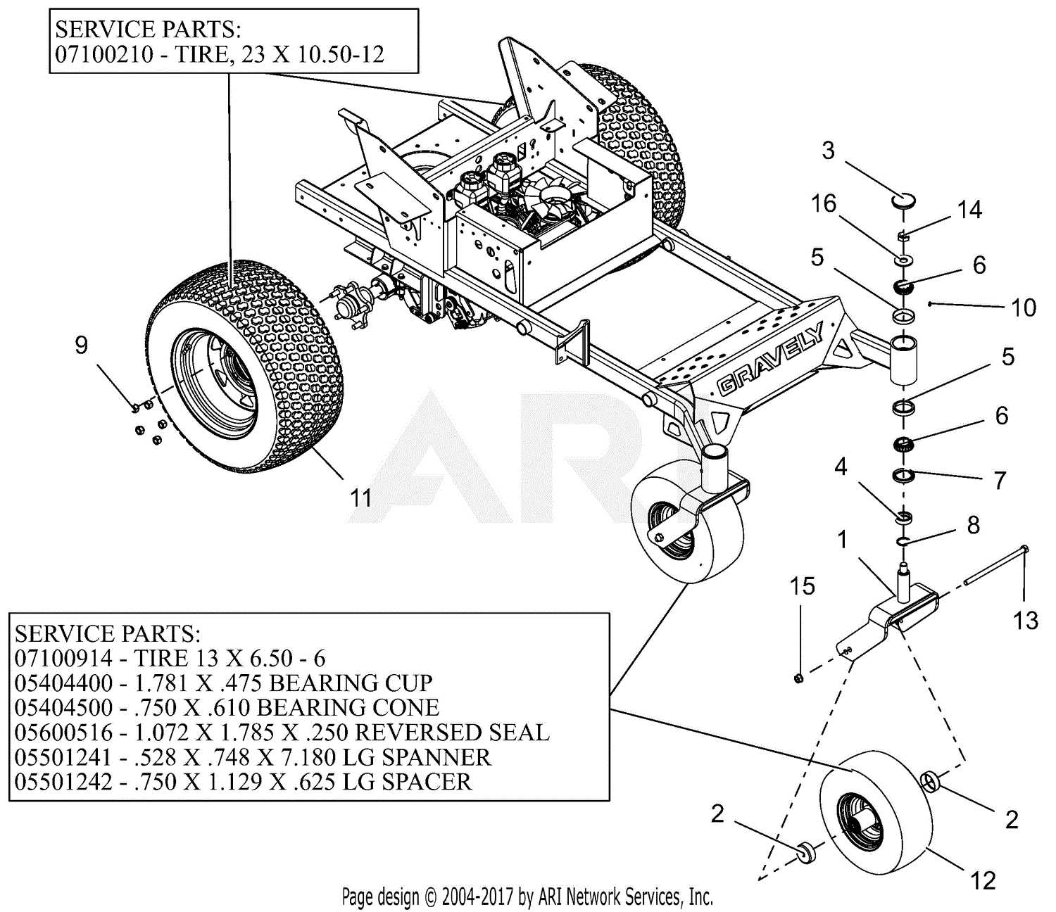 car wheel parts diagram