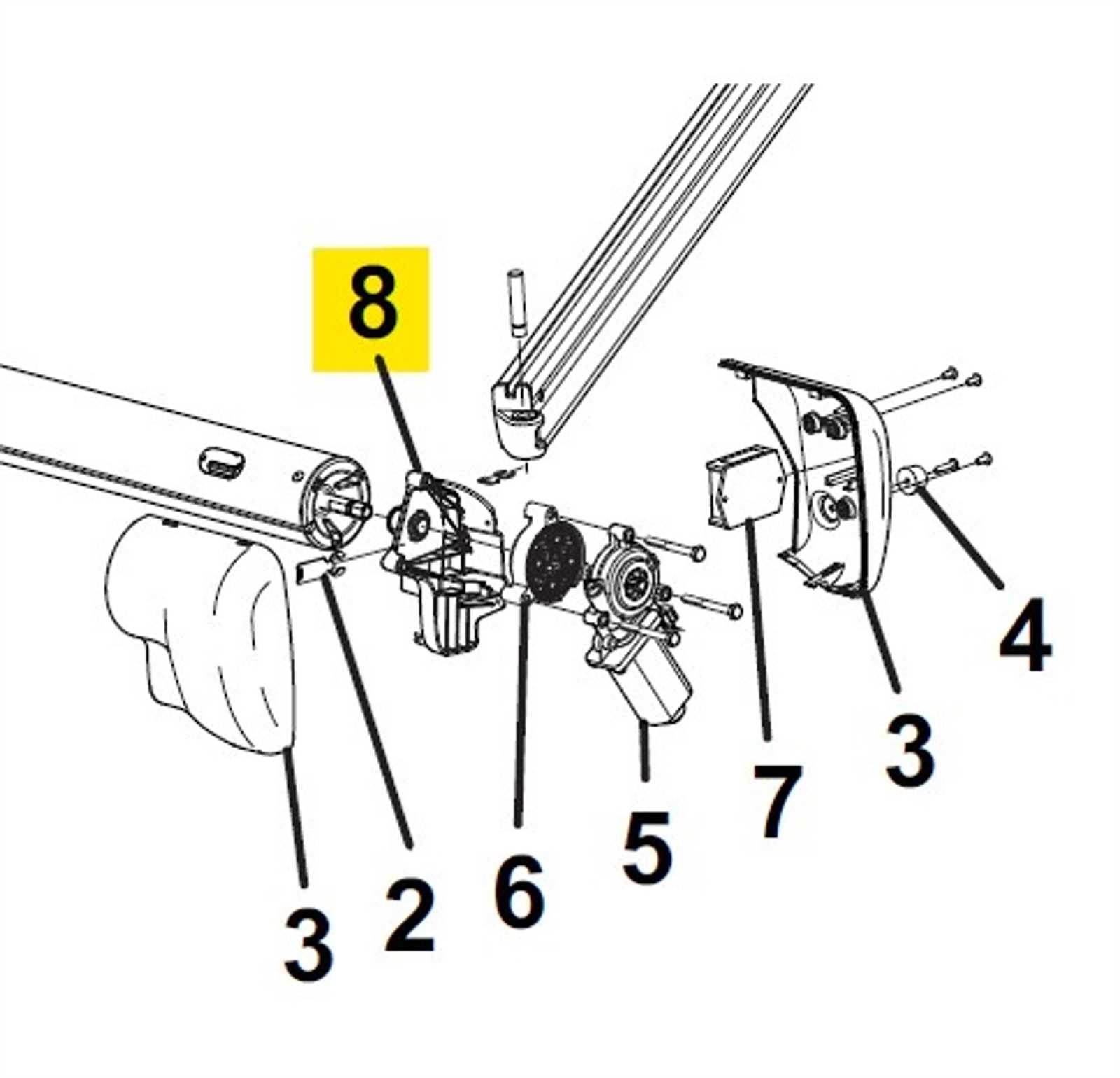 carefree awning parts diagram