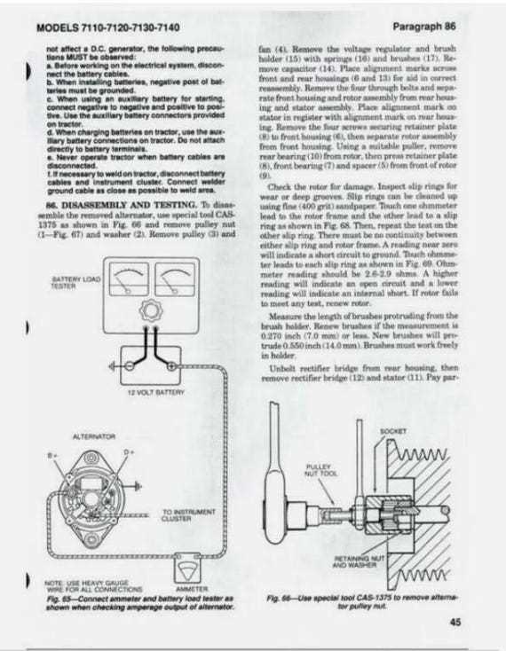 case ih 7120 parts diagram