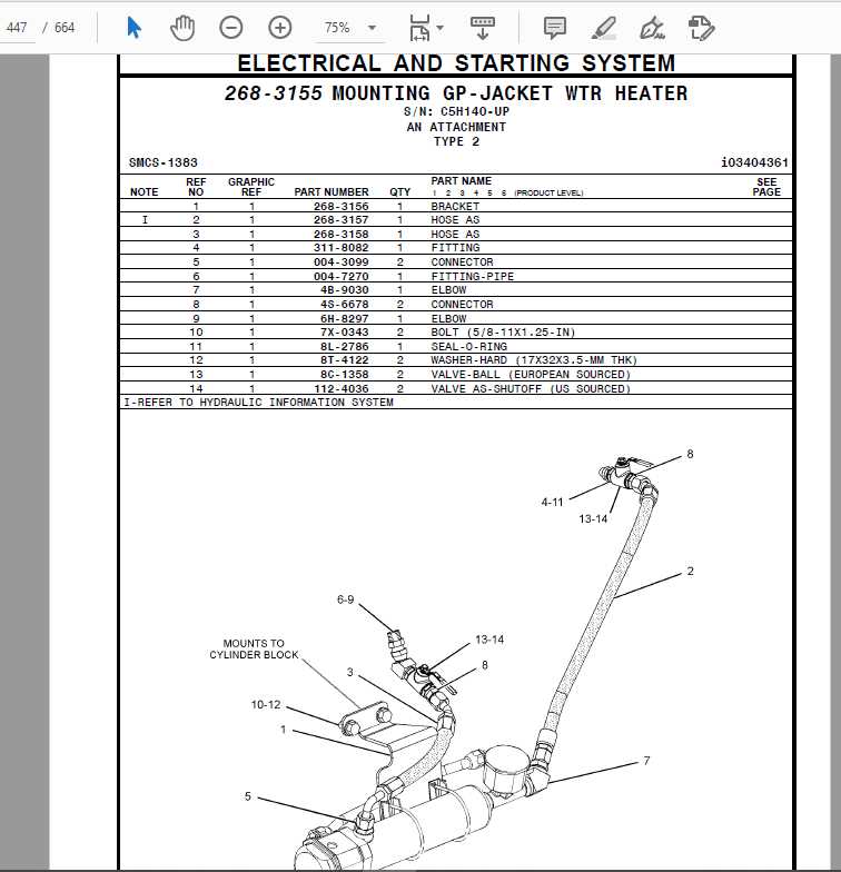 cat c15 parts diagram