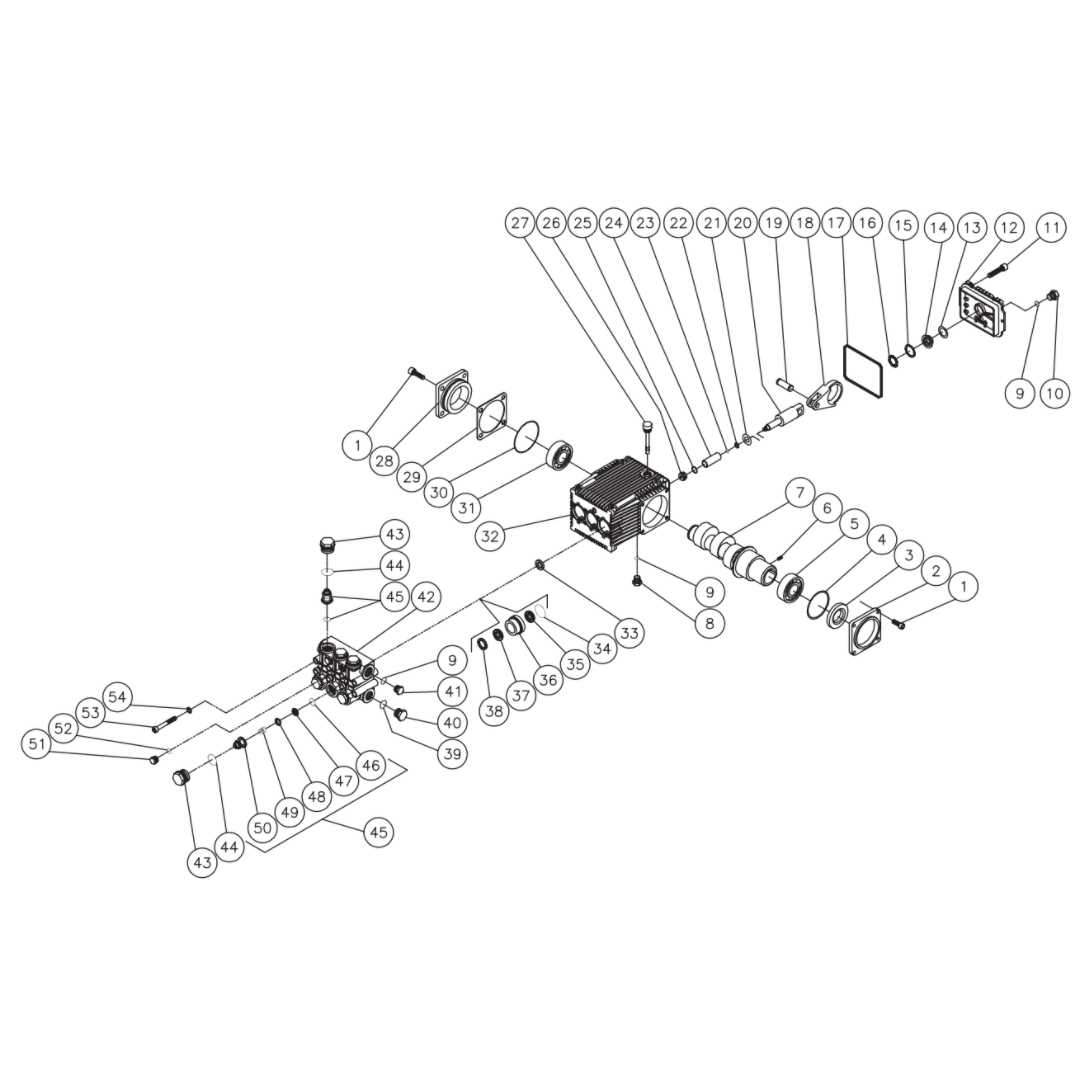 cat pressure washer pump parts diagram