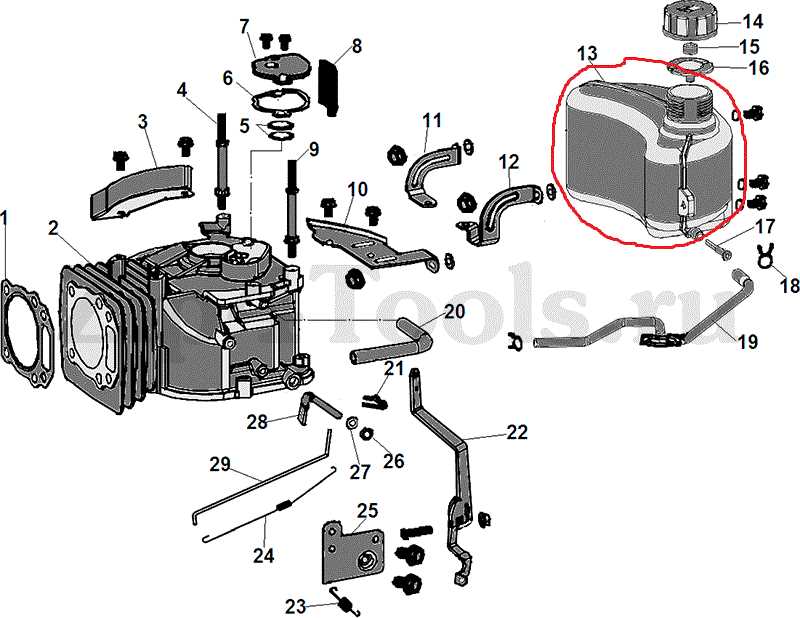 champion lawn mower parts diagram