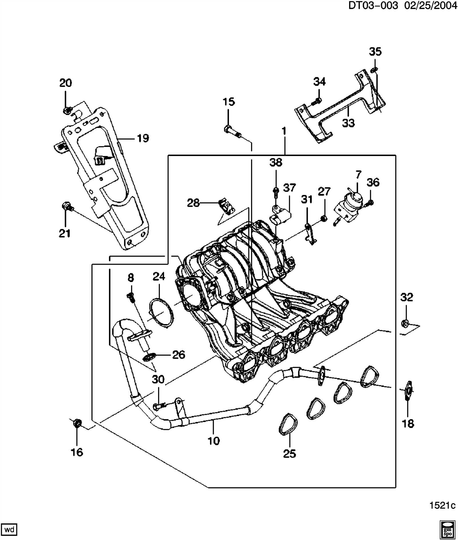 chevy aveo parts diagram