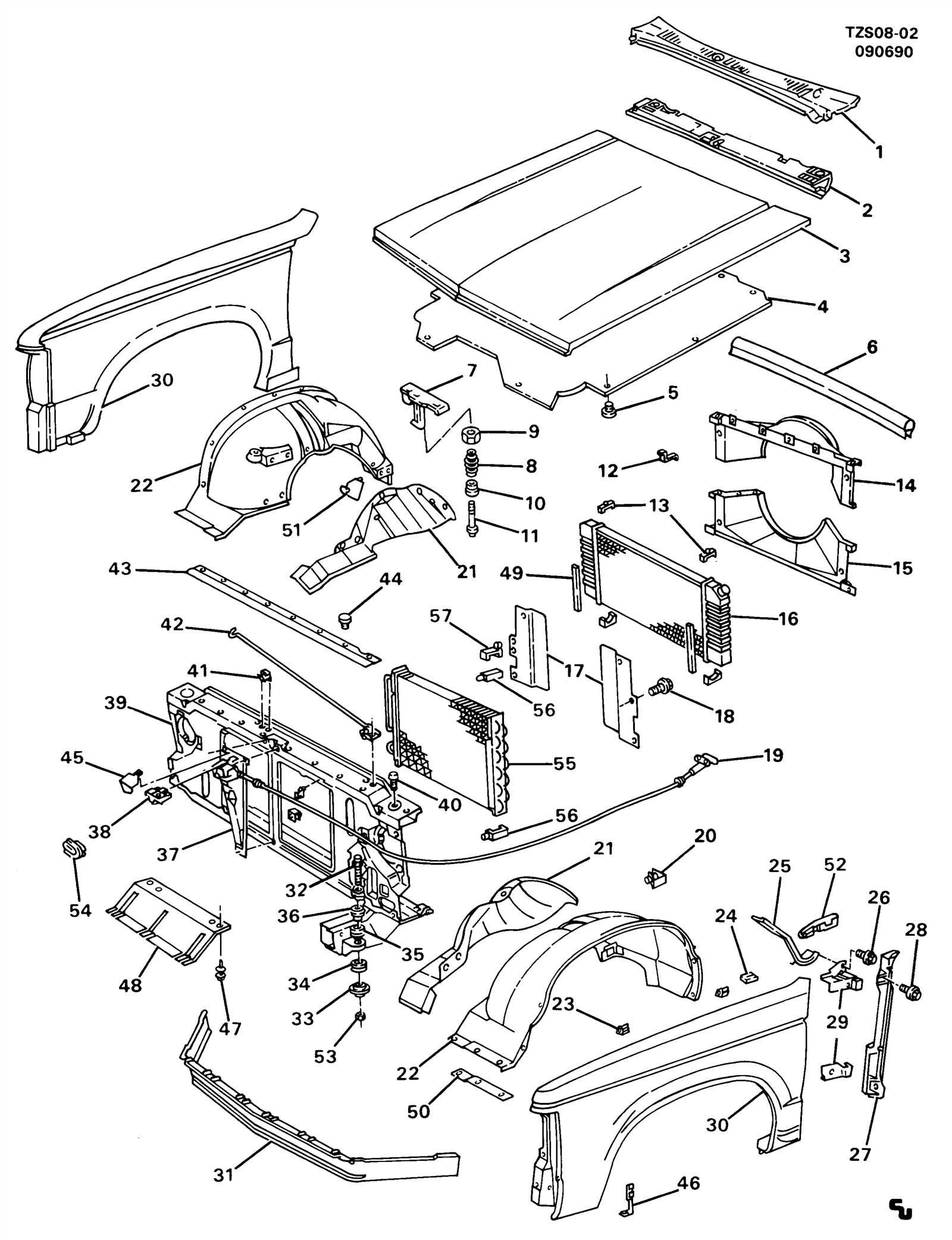 chevy s10 parts diagram