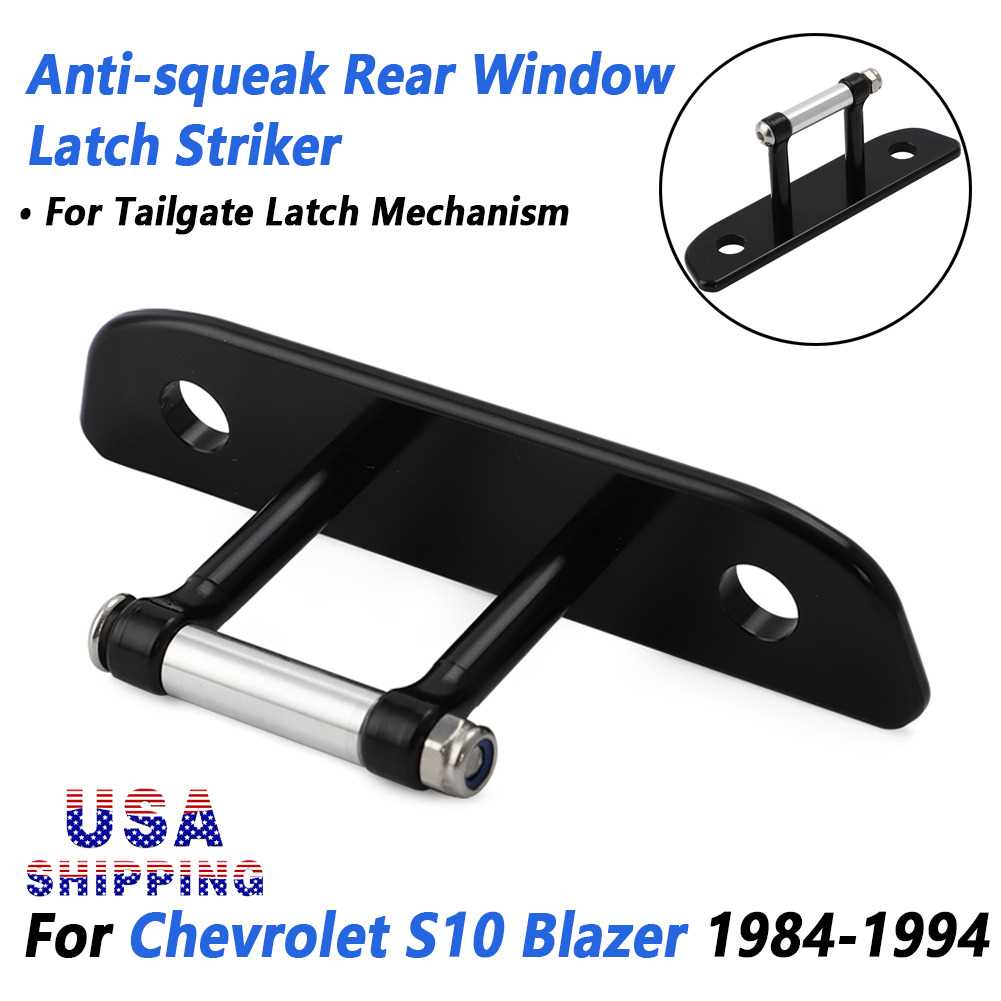 chevy s10 tailgate parts diagram