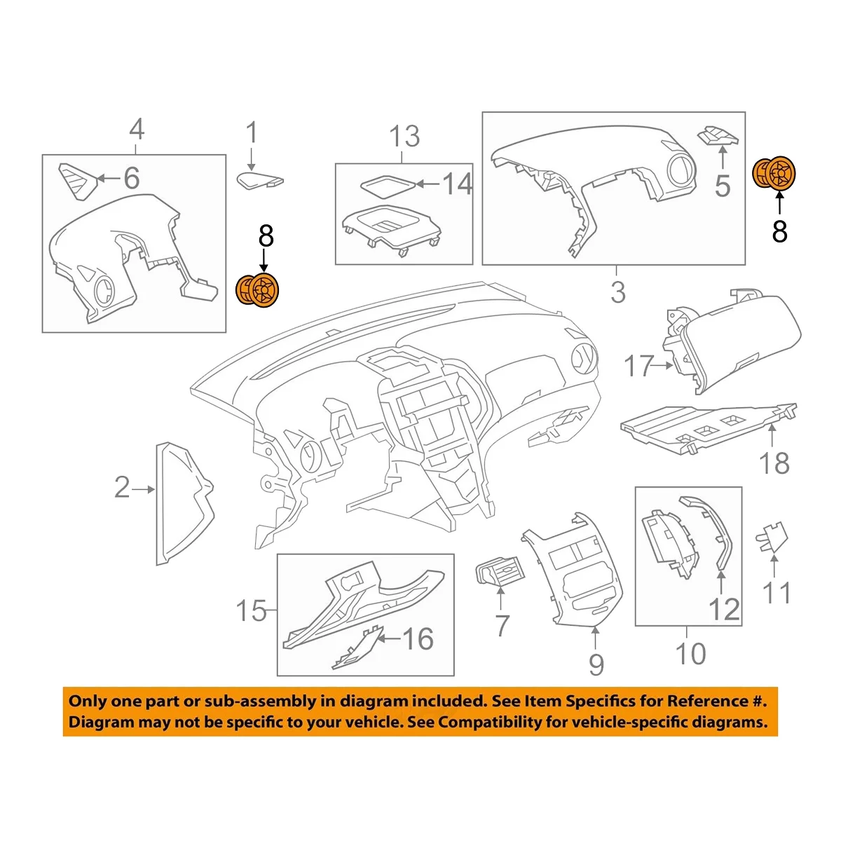 chevy sonic parts diagram