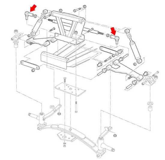 club car ds steering parts diagram