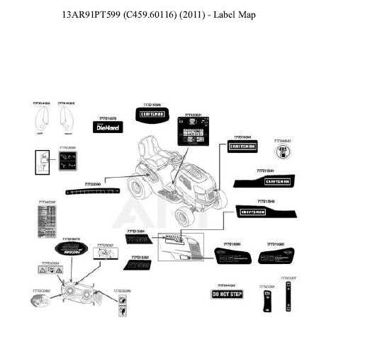 craftsman c459 parts diagram