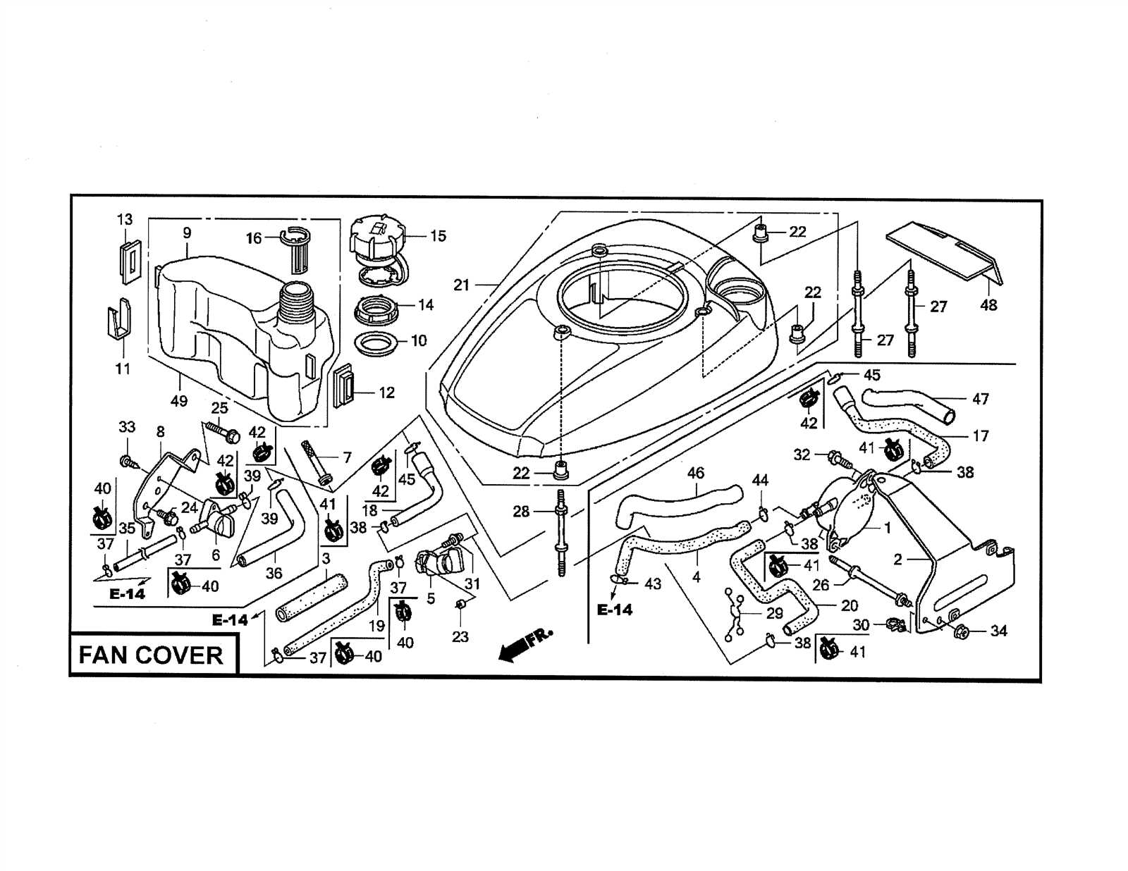 craftsman gcv160 parts diagram