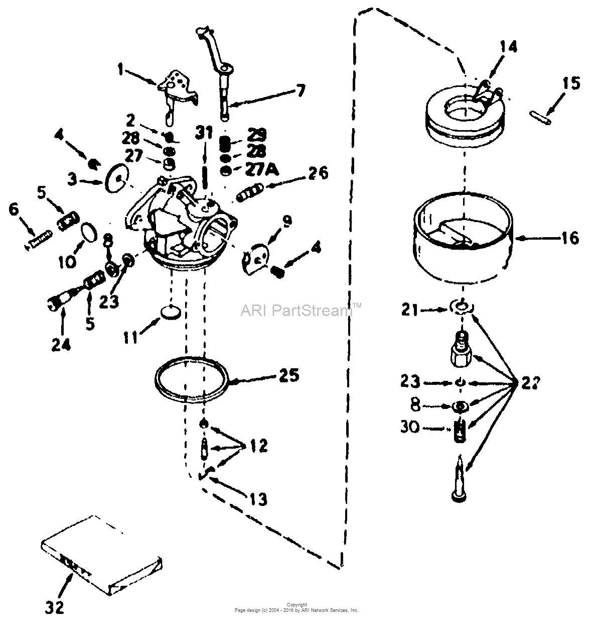 craftsman platinum 7.00 190cc parts diagram