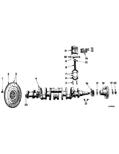 crankshaft parts diagram