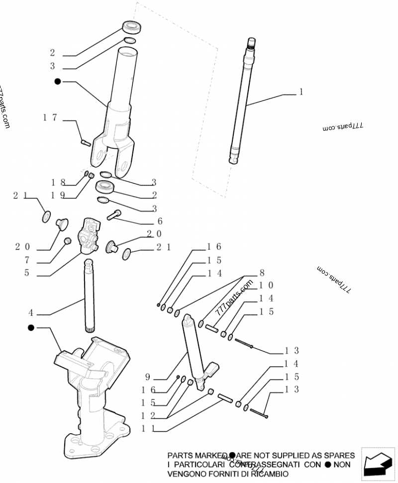 crown pth50 parts diagram