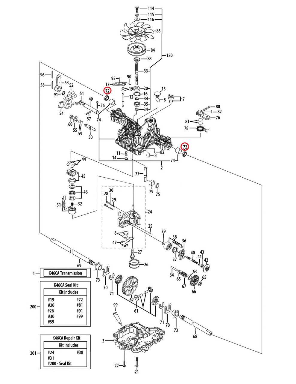 cub cadet 1042 parts diagram