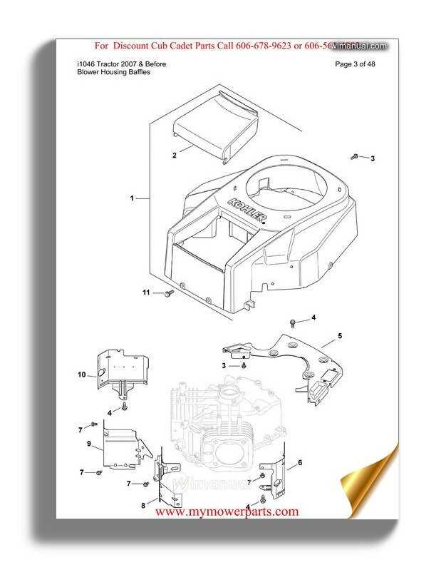 cub cadet 1046 parts diagram