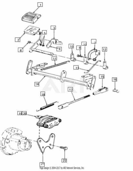 cub cadet 1330 parts diagram