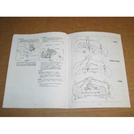 cub cadet lt1050 steering parts diagram