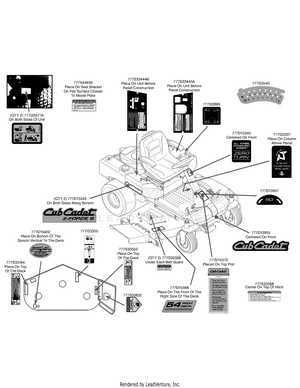 cub cadet zero turn mower parts diagram