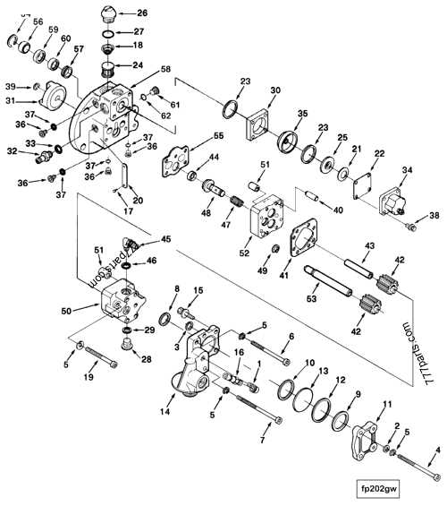 cummins m11 parts diagram