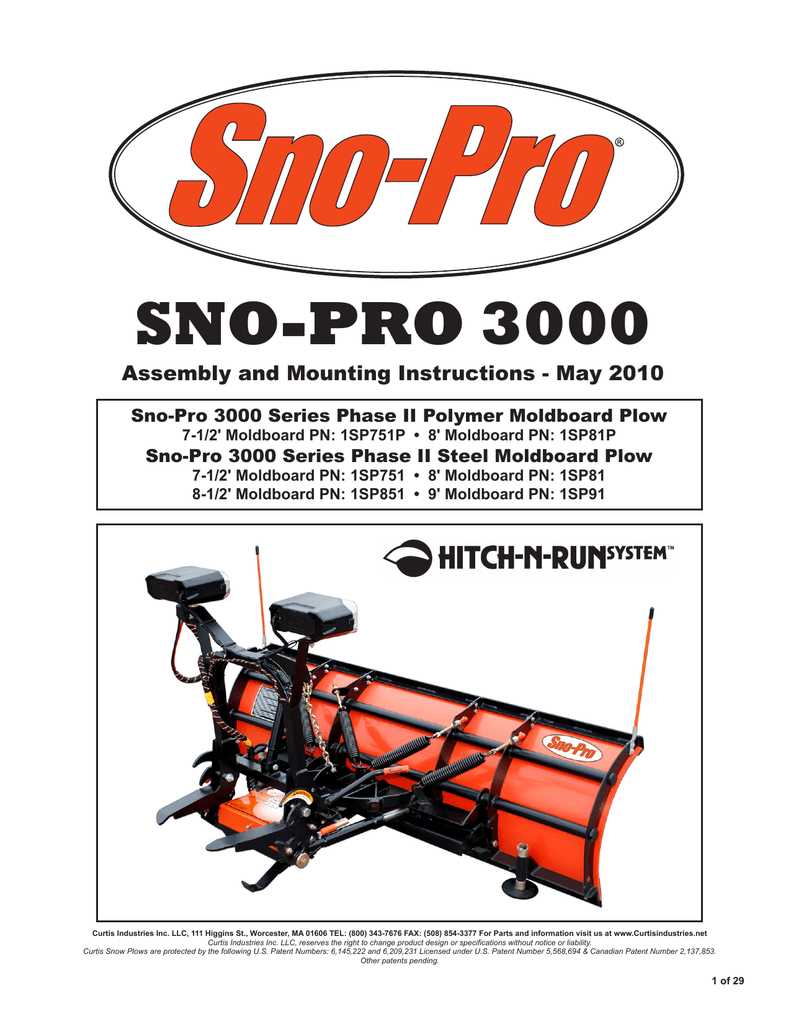 curtis sno pro 3000 parts diagram