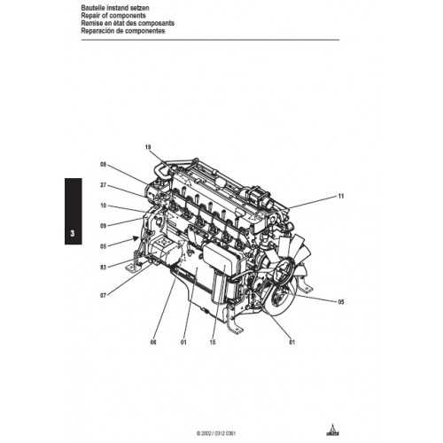 deutz engine parts diagram