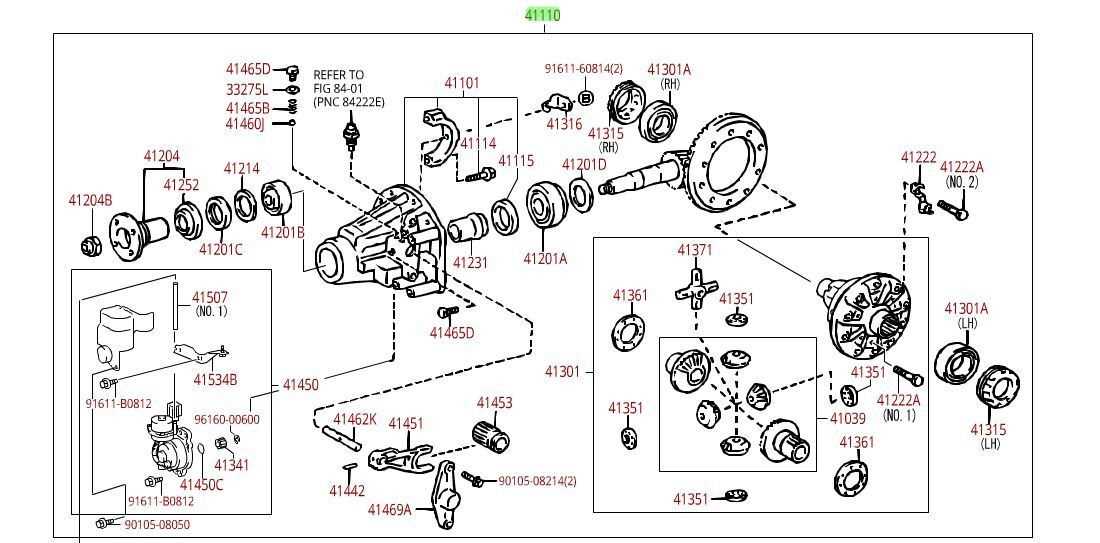 differential parts diagram