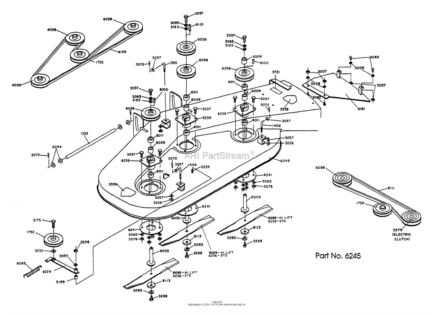 dixon ztr mower parts diagram