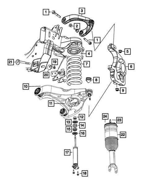 dodge ram 1500 4x4 front end parts diagram