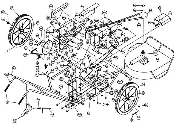 dr brush mower parts diagram