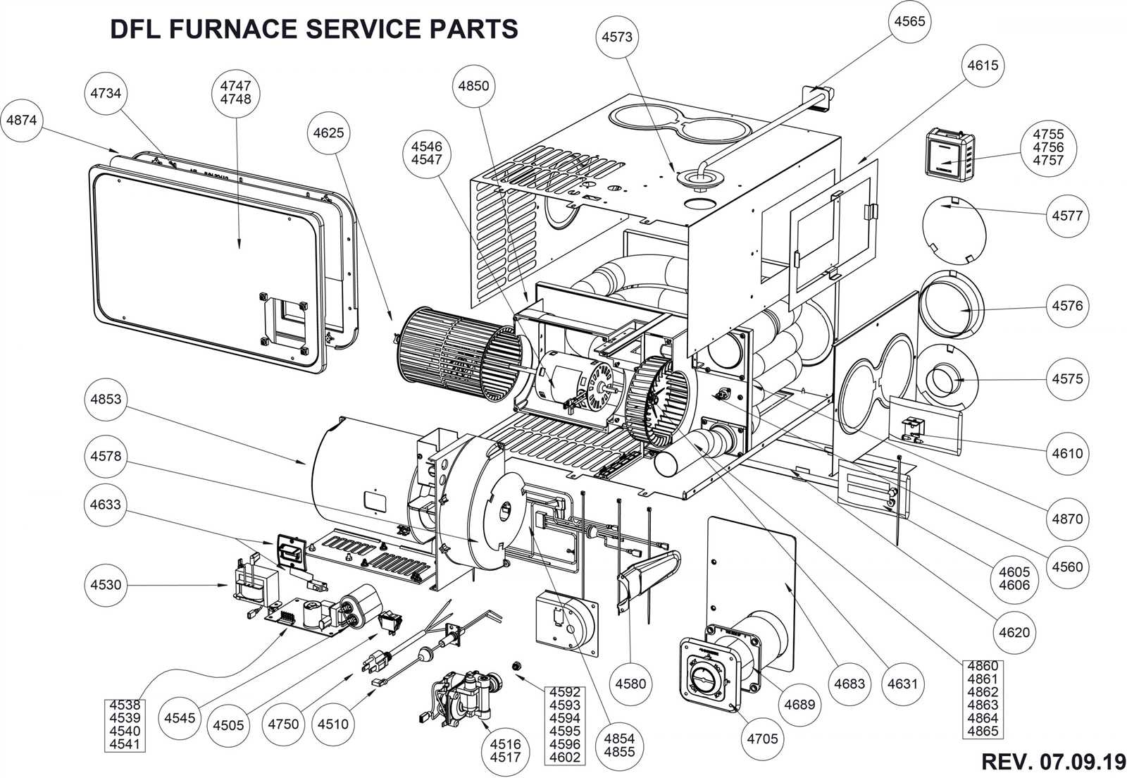 ducane furnace parts diagram