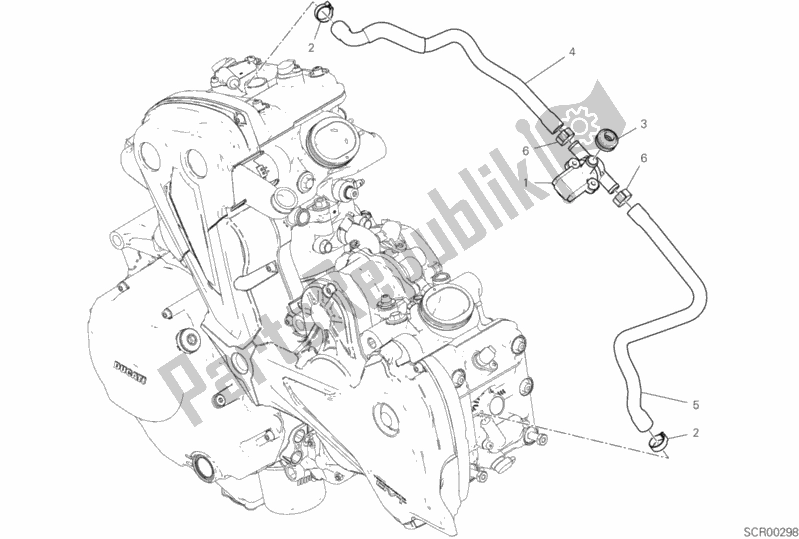 ducati diavel parts diagram