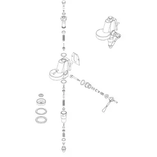 e61 group head parts diagram