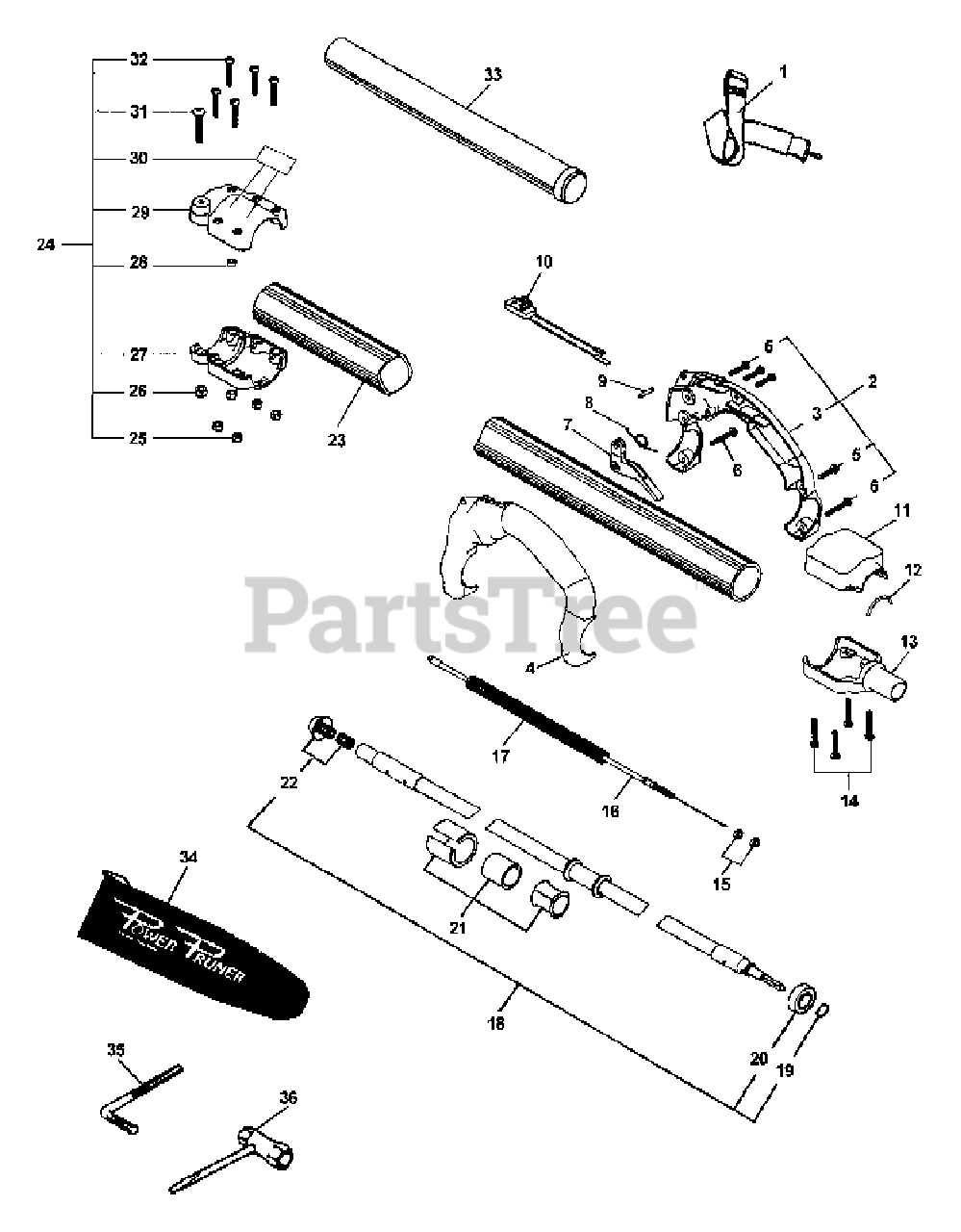 echo ppt 2400 parts diagram