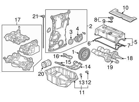 engine bay honda civic engine parts diagram