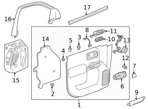 exterior door parts diagram