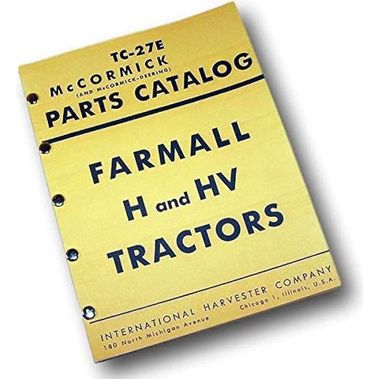 farmall parts diagram