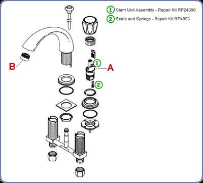 faucet aerator parts diagram