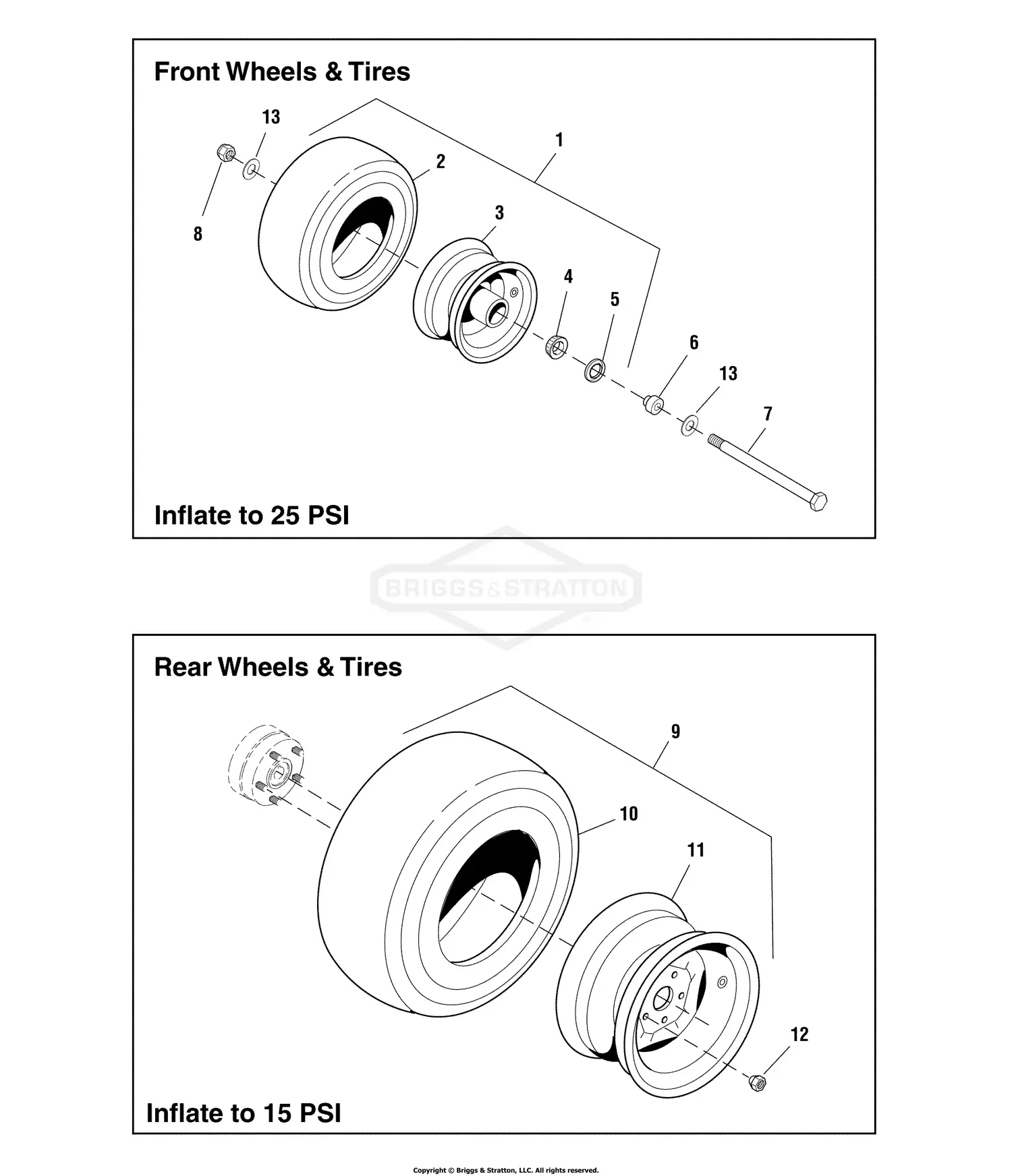 ferris lawn mower parts diagram