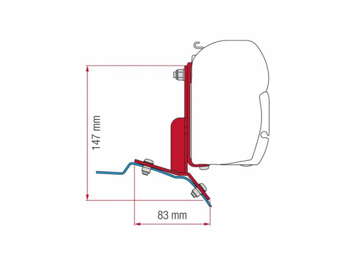 fiamma f45 awning parts diagram