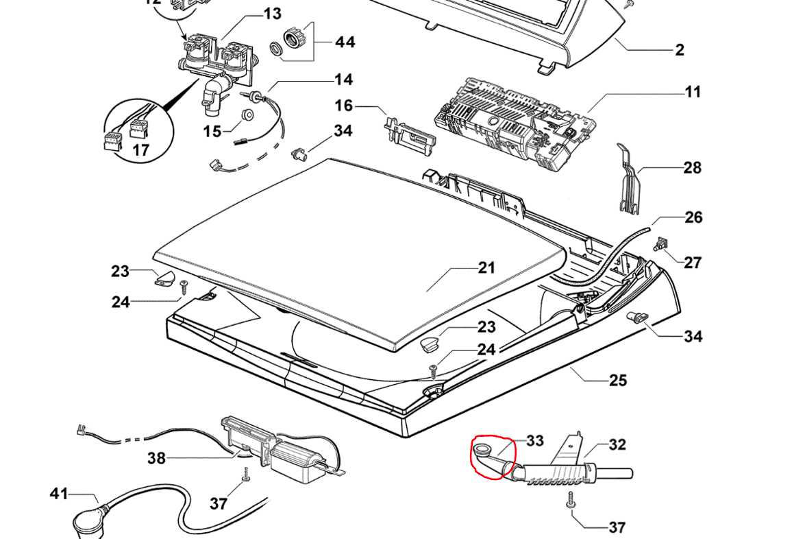 fisher & paykel washing machine parts diagram