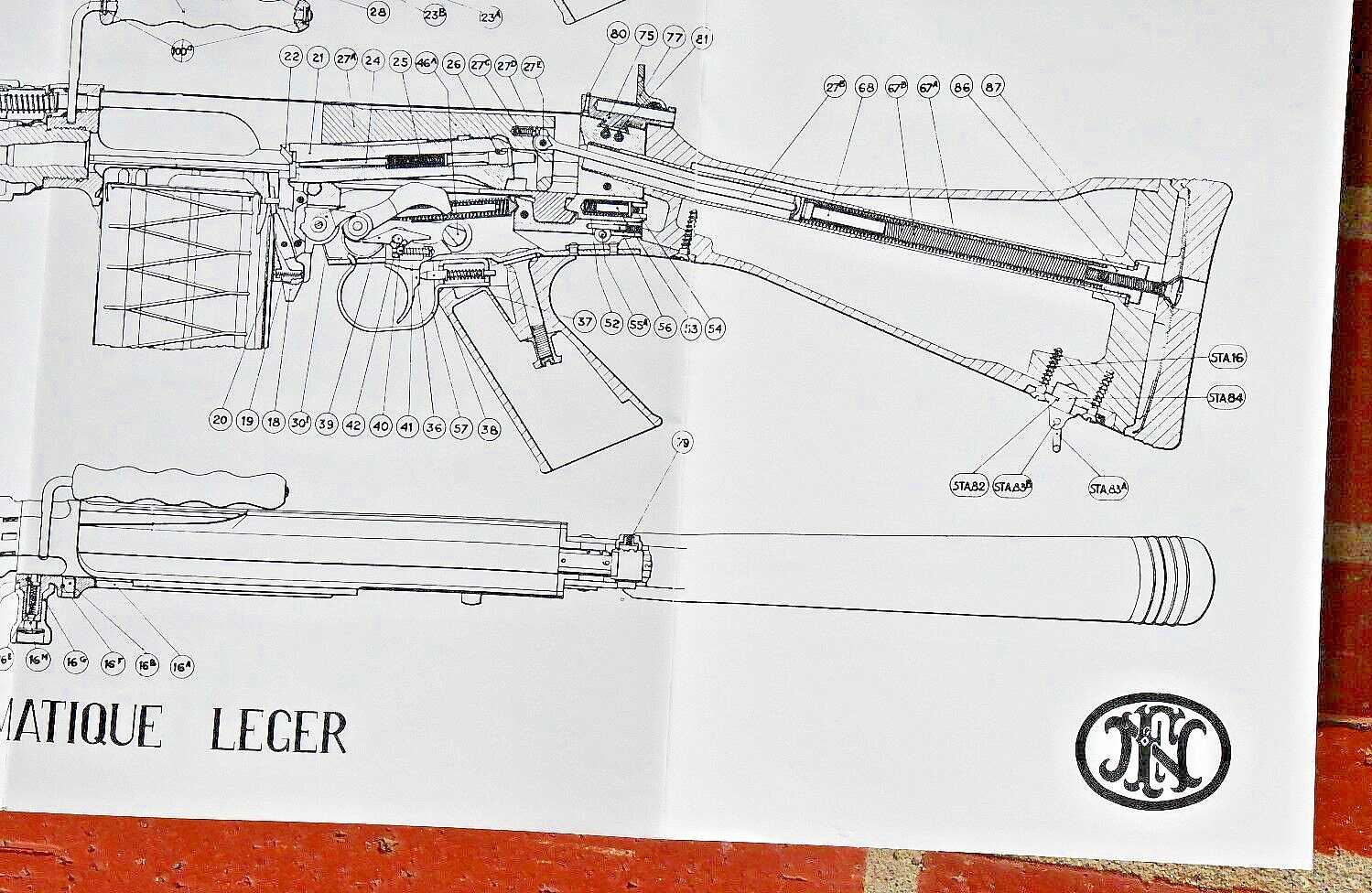 fn fal parts diagram